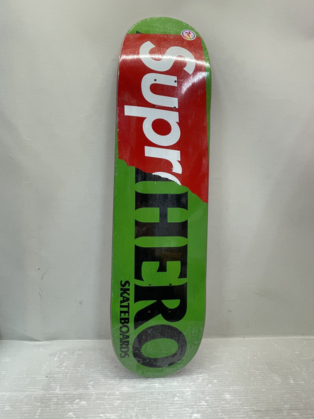 Supreme×ANTIHERO 14SS スケートボードデッキ 赤×緑｜商品番号
