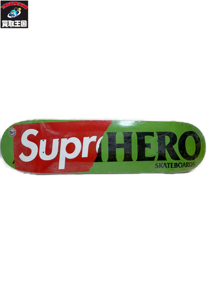 Supreme×ANTIHERO 14SS スケートボードデッキ 赤×緑｜商品番号