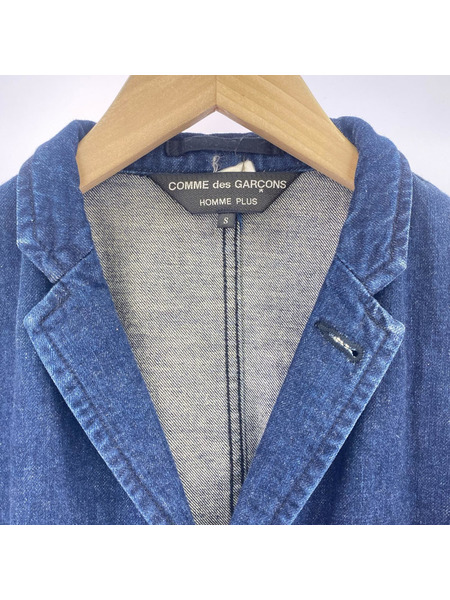 COMME des GARCONS HOMME PLUS デニムテーラードジャケット
