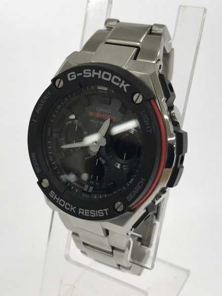 CASIO G-SHOCK GST-W100D G-STEEL 腕時計 電波ソーラー
