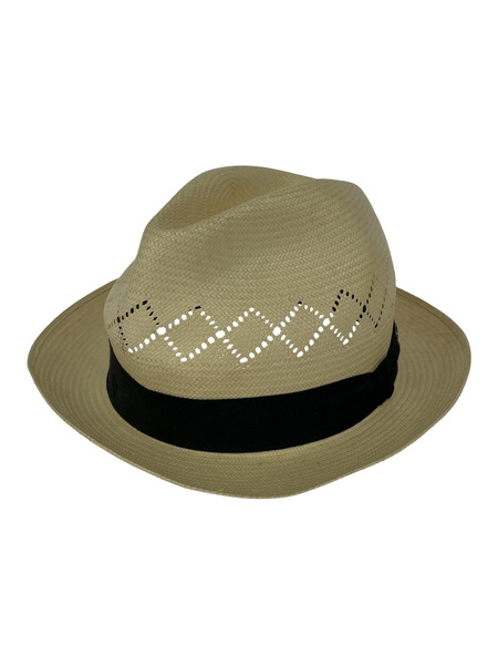 Borsalino ストローハット アイボリー