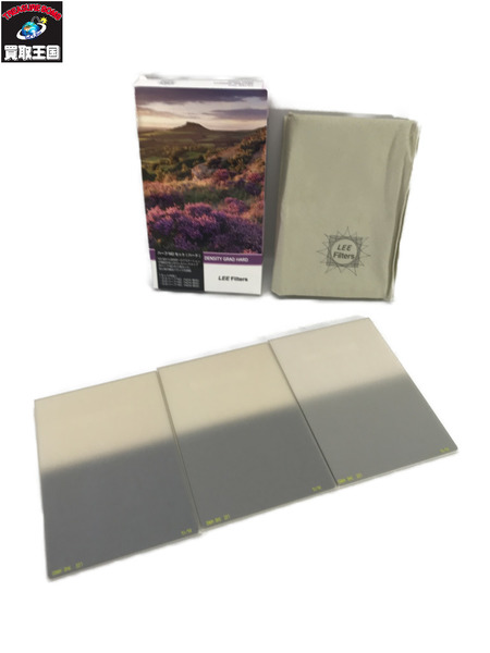 LEE  100X150mm角 ハーフNDフィルター ハードセット