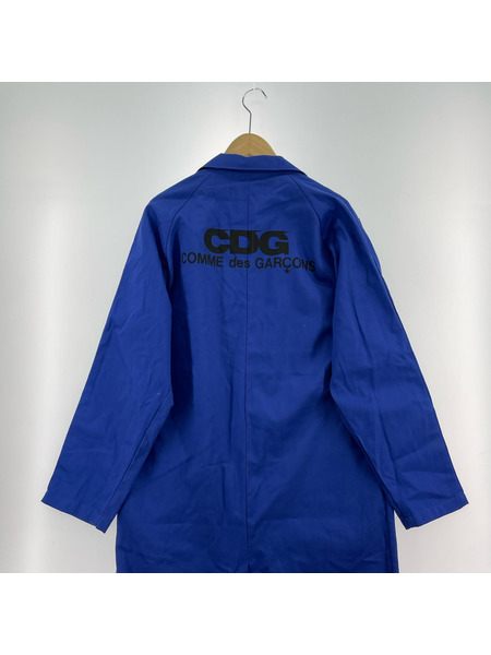 COMME des GARCONS GOOD DESIGN SHOP×molinel ワークコート ブルー