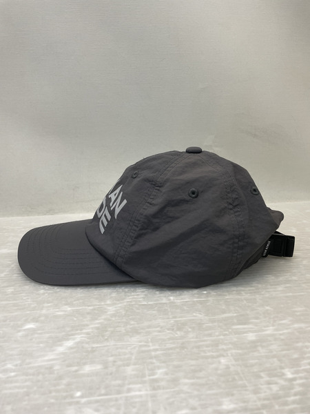 HUMAN MADE 5Panel Nylon Cap Charcoal ナイロンキャップ グレー