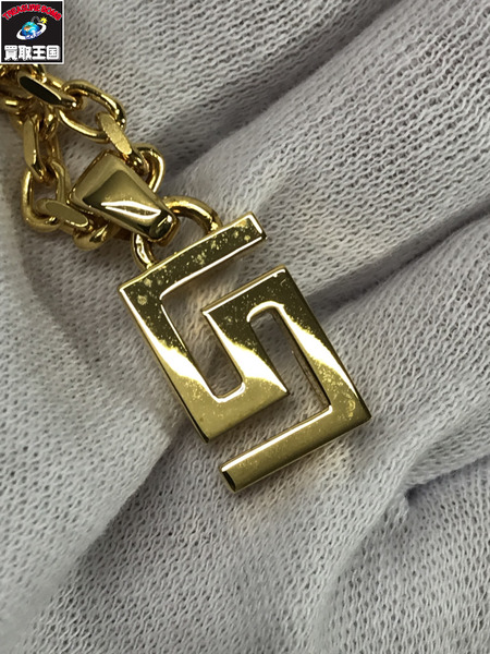 VWRSACE アクセサリー グレカ グリーク ネックレス ゴールドーカラー