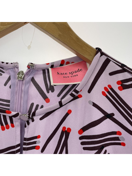 kate spade new york S/Sワンピース パープル[値下]