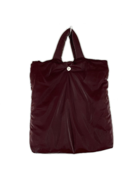 Omar Afridi 22AW PADDED TOTE BAG パデットバッグ バーガンディ[値下]