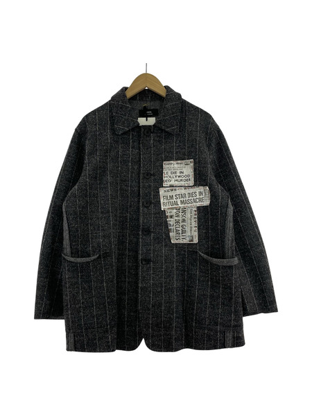ensou. 22AW Pajama Knit coverall M グレー
