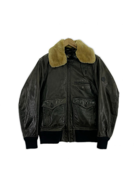 schott レザージャケット ラムレザージャケット (S) 黒[値下]