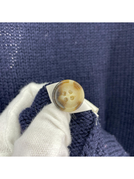 POLO RALPH LAUREN レタードカーディガン L