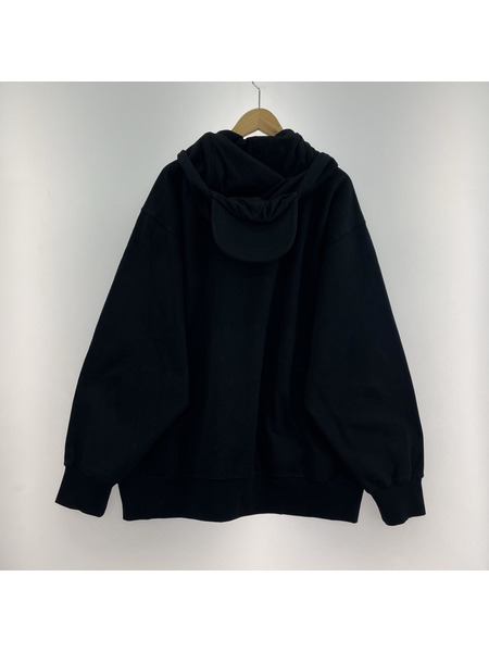 パーカー（ジップアップ） TELFAR キャップデザイン ジップ