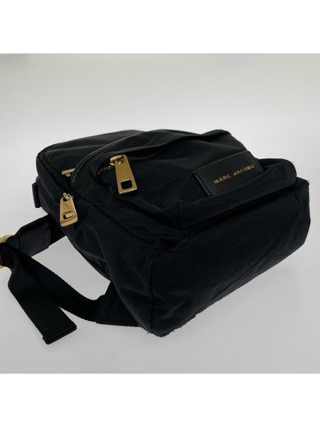 MARC JACOBS リュックサック・バックパック ナイロンリュックサック/BLK