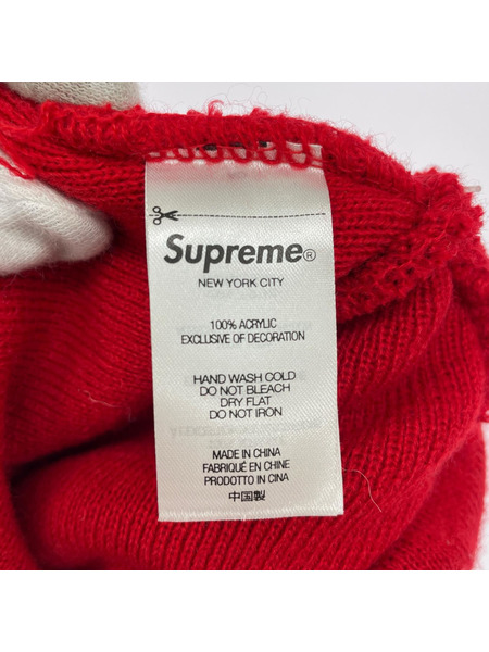 Supreme ニットキャップ 17AW Loose gauge beanie/YEL