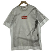 Supreme 半袖Tシャツ・カットソー ×MM6 BOXロゴ 転写 白 (M)