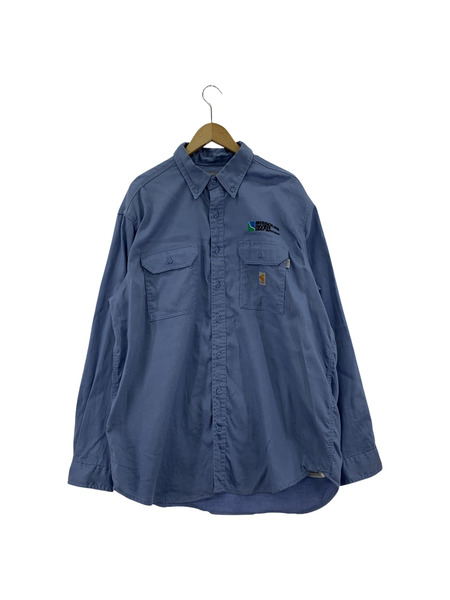 Carhartt 長袖シャツ ワークシャツ/ブルー/FRS003 465