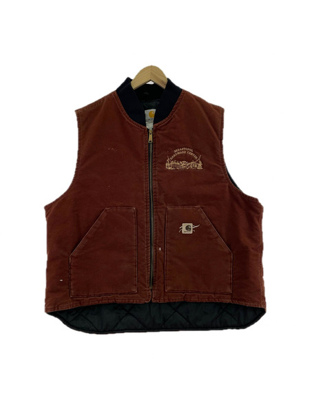 Carhartt ジレ・ベスト 90s ダックベスト 茶