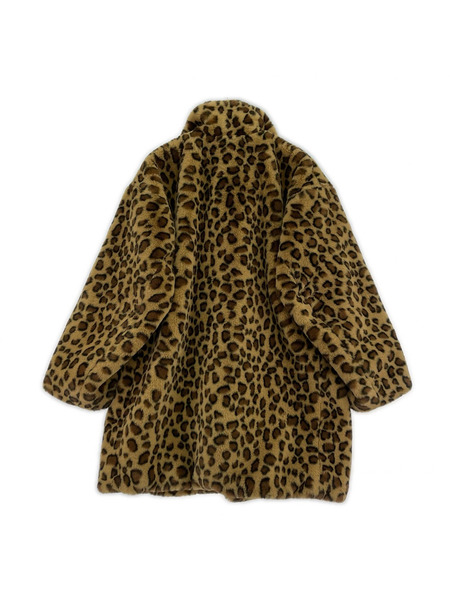 RNA ジャケット レオパード ファーコート