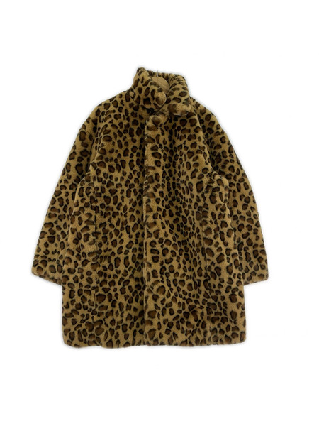 RNA ジャケット レオパード ファーコート