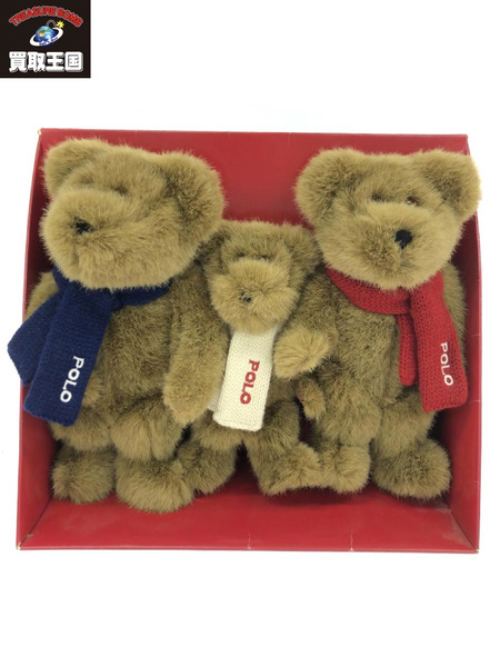 通販サイト一覧 POLO RALPH LAUREN BEAR 3体セット[値下]｜商品番号 トップス