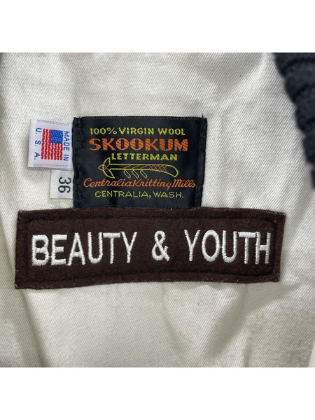 BEAUTY＆YOUTH UNITED ARROWS SKUOOKUM スタジャン 36