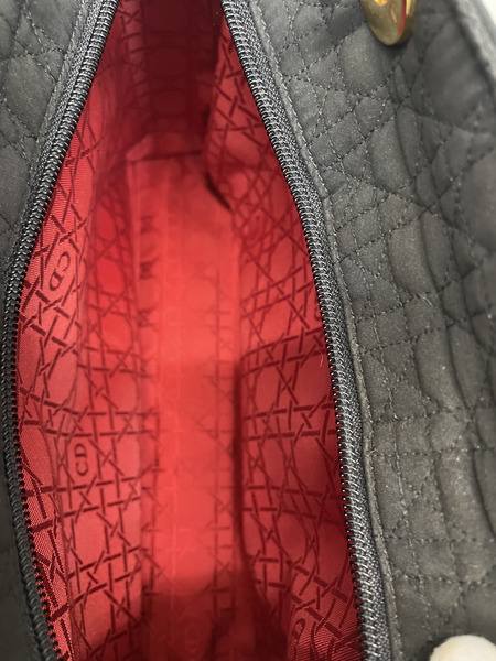 Dior レディディオール カナージュ ハンドバッグ ブラック[値下]