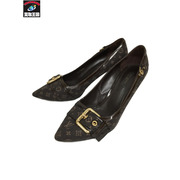 LOUIS VUITTON　靴 モノグラム・ミニ/ベルテッドパンプス/39/NQ1006