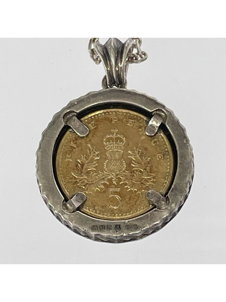 amp japan ネックレス Diamond Cut Coin Necklace