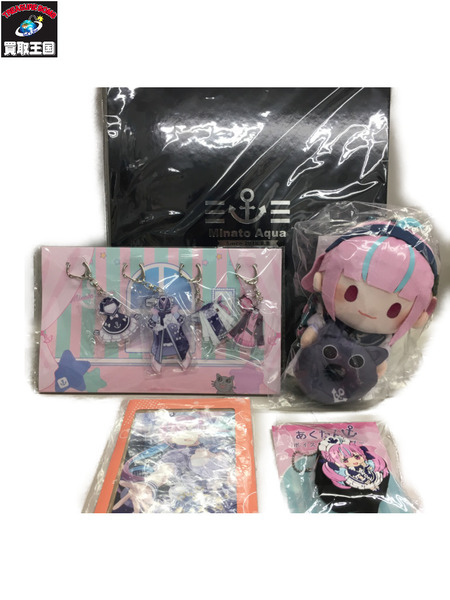 湊あくあ活動6周年記念グッズセット Amazon.co.jp: ホロライブ 湊あくあ 活動6周年記念グッズ フル
