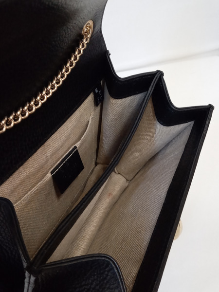 GUCCI/インターロッキングG/レザー/ショルダーバック[値下]