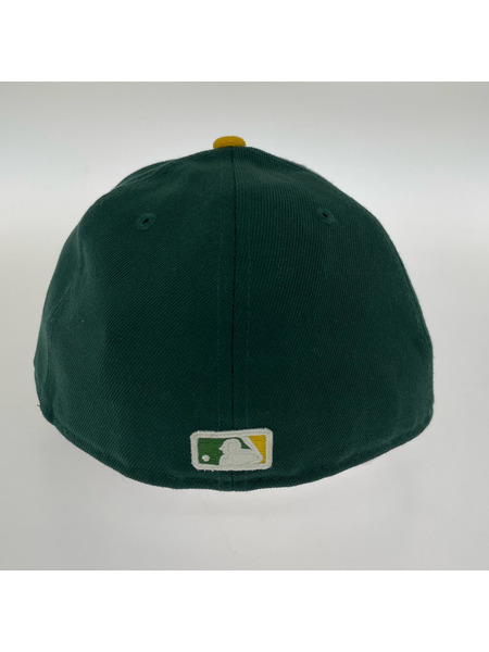 NEW ERA キャップ A's/バイカラー