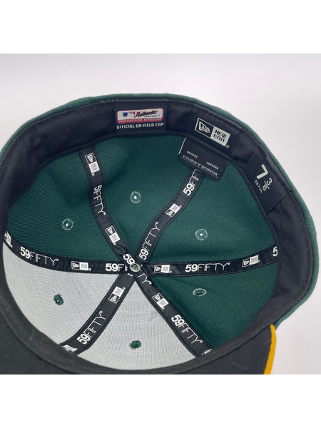 NEW ERA キャップ A's/バイカラー
