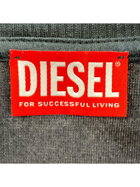 DIESEL ジャケット ベロアトラックジャケット ブラック XXL