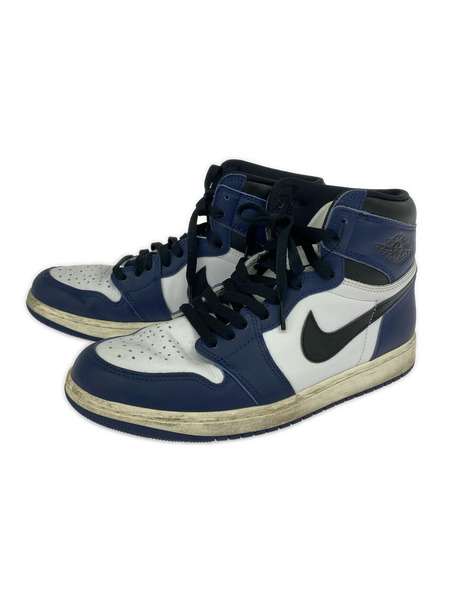 NIKE スニーカー AIR JORDAN 1 RETRO HIGH OG Midnight Navy  28cm