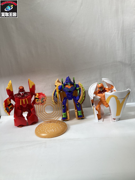 マクドナルド×エヴァンゲリオン バリューセット フィギュア