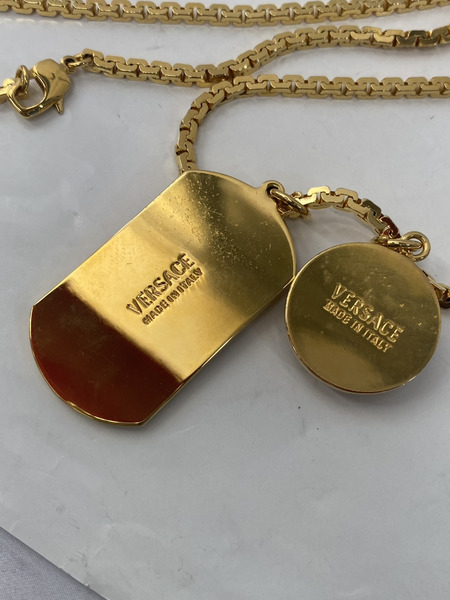 VERSACE ドックタグネックレス