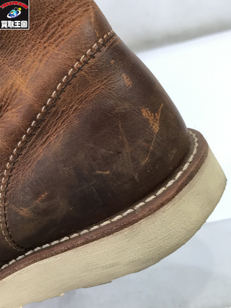RED WING/9111/Classic Work/24.5 D/レッドウィング/ブラウン/ブーツ