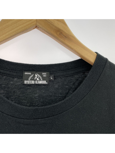 HYSTERIC GLAMOUR ×TSUYOSHI NOGUCHI DOPE Tee BLK L