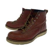 RED WING ブーツ 6'LINEMAN BOOTS 25.5cm 茶