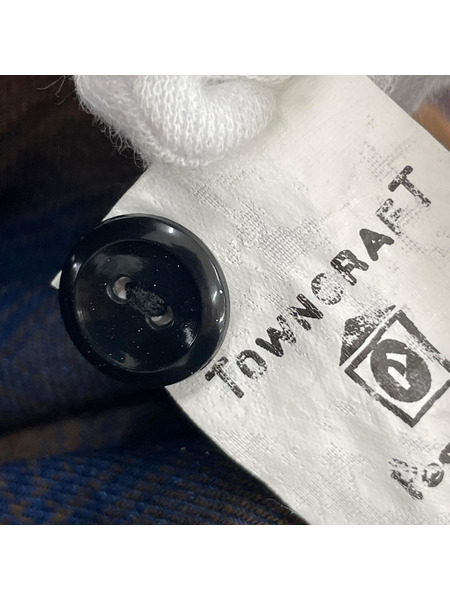 TOWNCRAFT 長袖シャツ Penneys オンブレ M