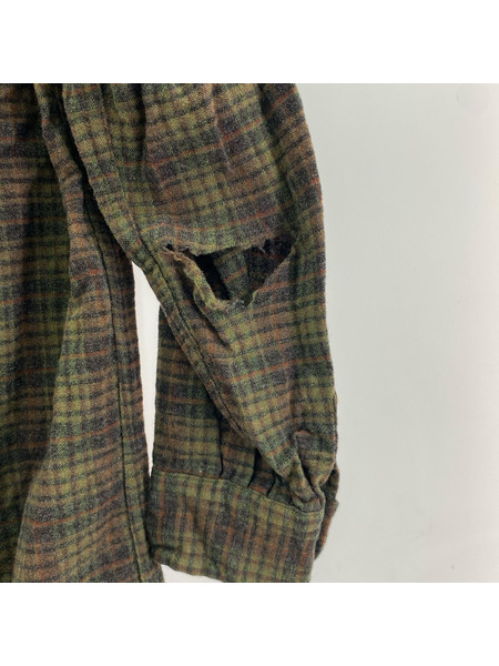 PENDLETON 長袖シャツ 50s 開襟シャツ ウールシャツ