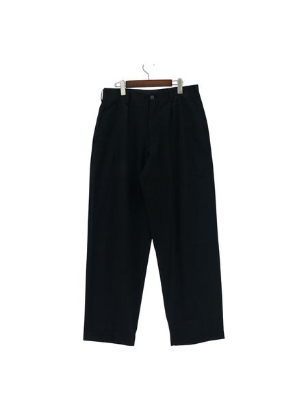 Yohji Yamamoto Costume d'homme オールド ウールギャバスラックス 3 ブラック