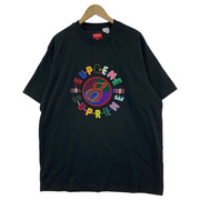 Supreme 半袖Tシャツ・カットソー 23SS Chenille Crest S/STee BLK L