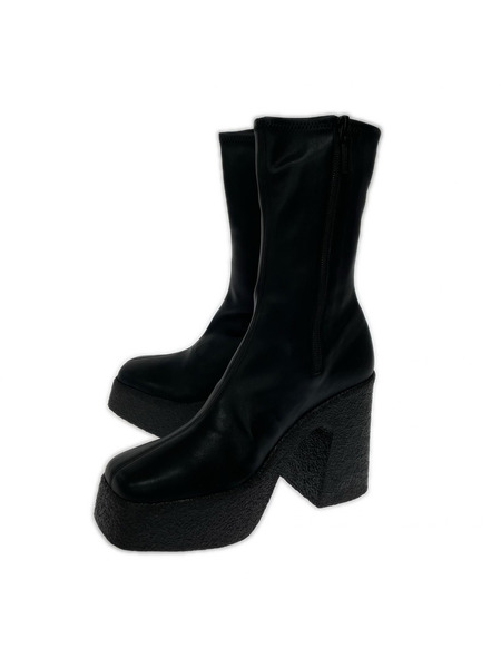 STELLA McCARTNEY ブーツ ゴアヒール ブーツ 37 ブラック