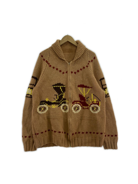 ジャケット 60s~70s LIGHTNING ZIP カウチニンットセーター