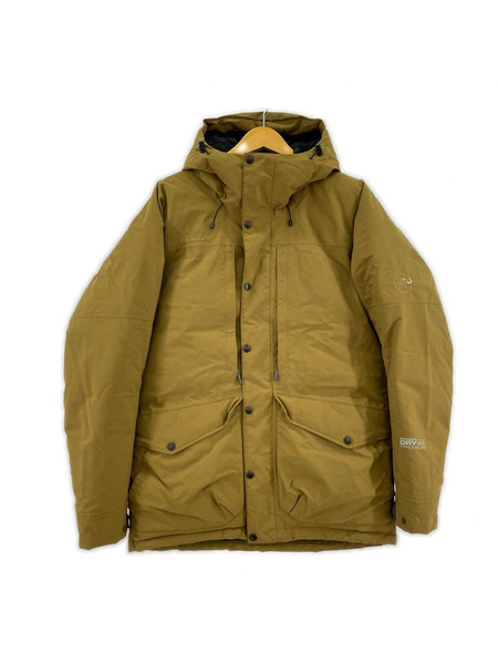 Mammut ダウンジャケット DRYtech Prime Down Coat (L) 茶