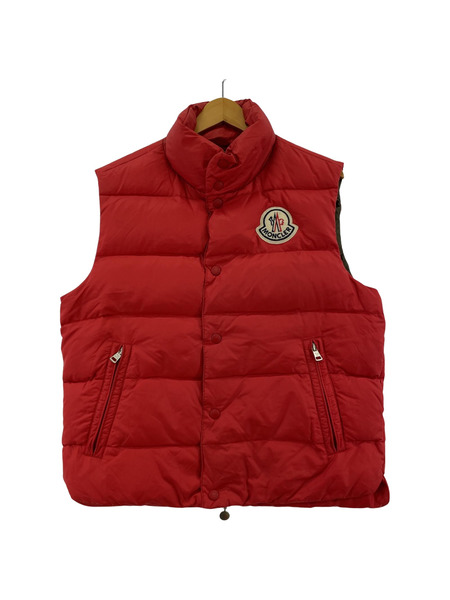 MONCLER ダウンベスト 赤（2）[値下]