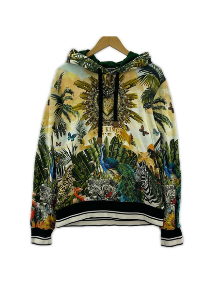 DOLCE&GABBANA パーカー トロピカルキングパーカー[値下]