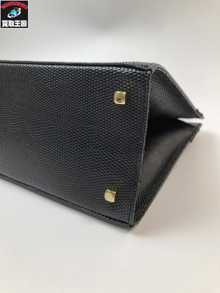 Salvatore Ferragamo サルバトーレ フェラガモ ハンドバッグ ヴァラ　リボンハンドバッグ ブラック