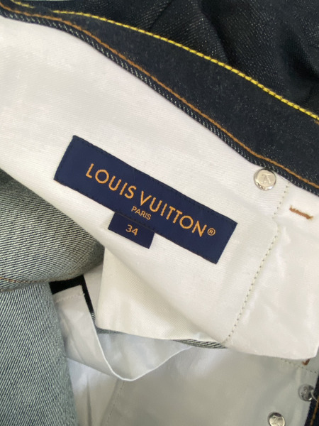LV スリムストレッチ デニムパンツ 34[値下]