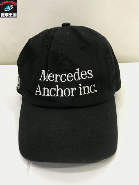 Mercedes Anchor inc. キャップ メルセデスアンカーインク/黒/帽子